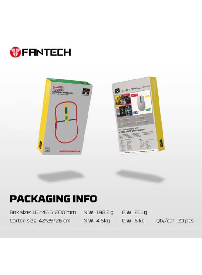 فانتيك ماوس الألعاب اللاسلكي ثنائي الوضع كاناتا س - Image 4